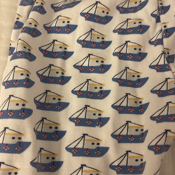 Lila and Hayes pjs. 6-12 months. Fits snug. - Picture 2 of 6